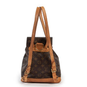 Shop safe online 100% authentic second hand Louis Vuitton Monogram Montsouris Backpack in very good condition at Labellov in Antwerp.