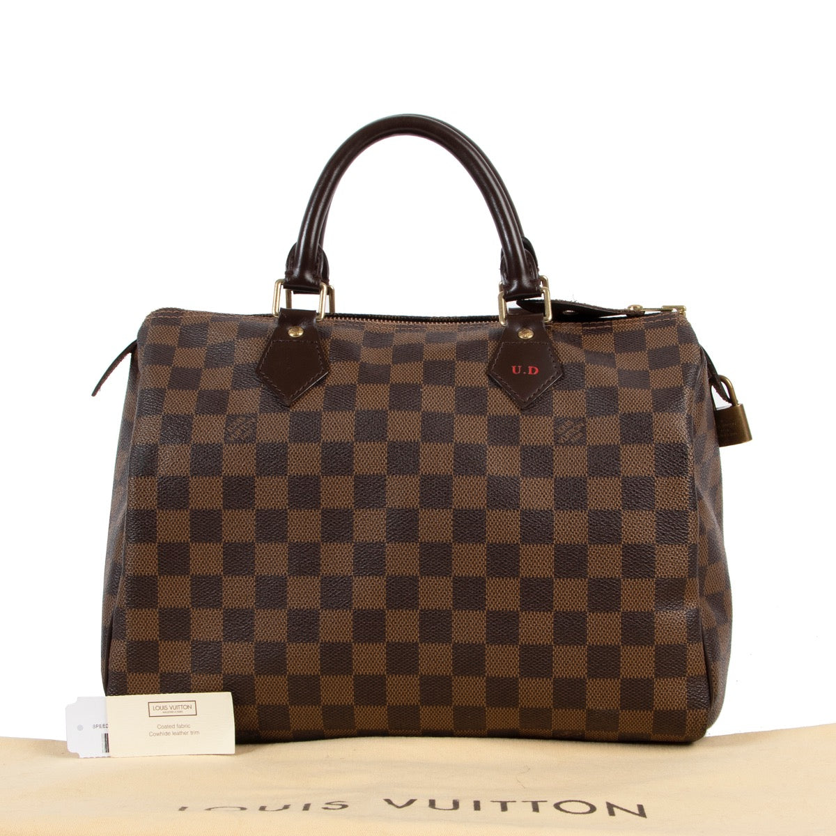 Louis Vuitton Damier Speedy 30 Top handle