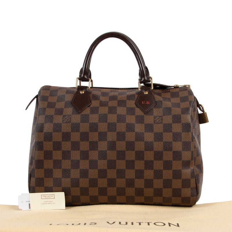 Louis Vuitton Damier Speedy 30 Top handle