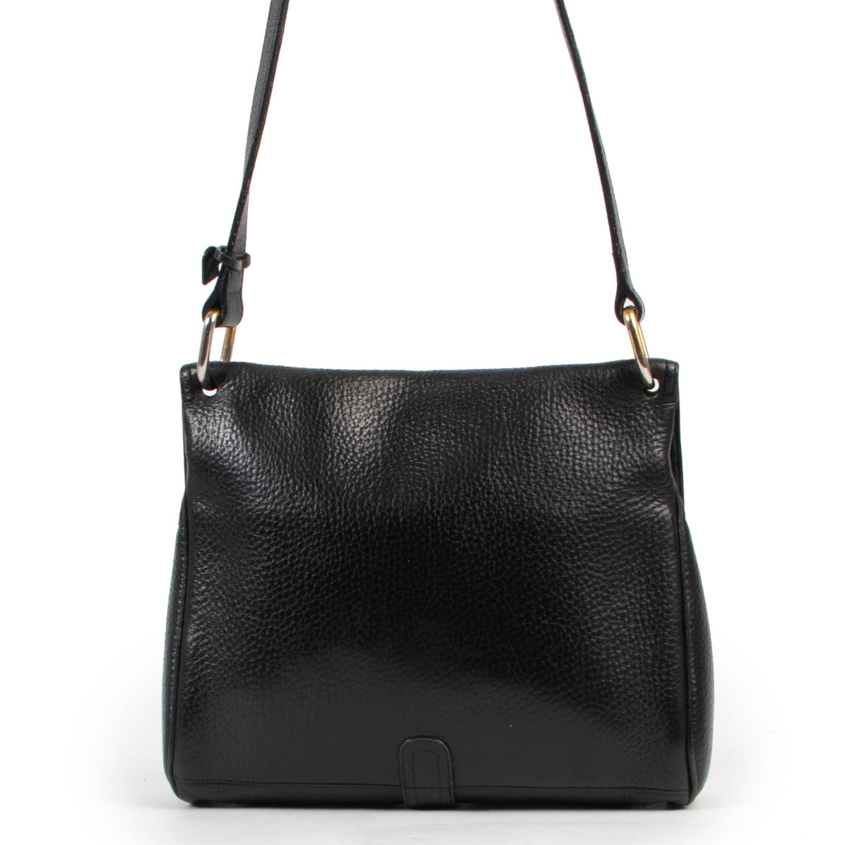 Delvaux Navy Blue Fichu Crossbody Bag