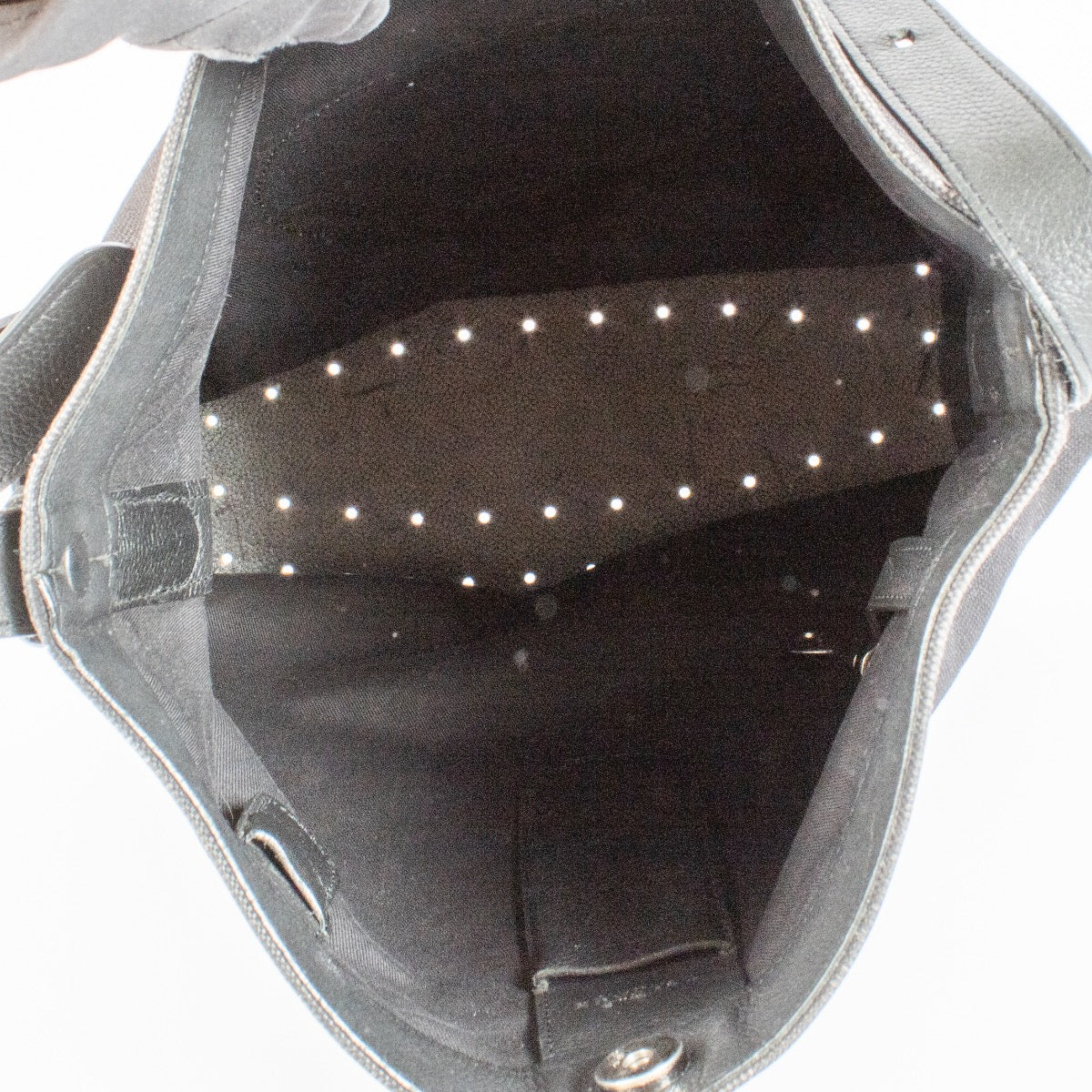 Shop 100% authentic second hand Delvaux Black Canvas Pin Bag on Labellov.com