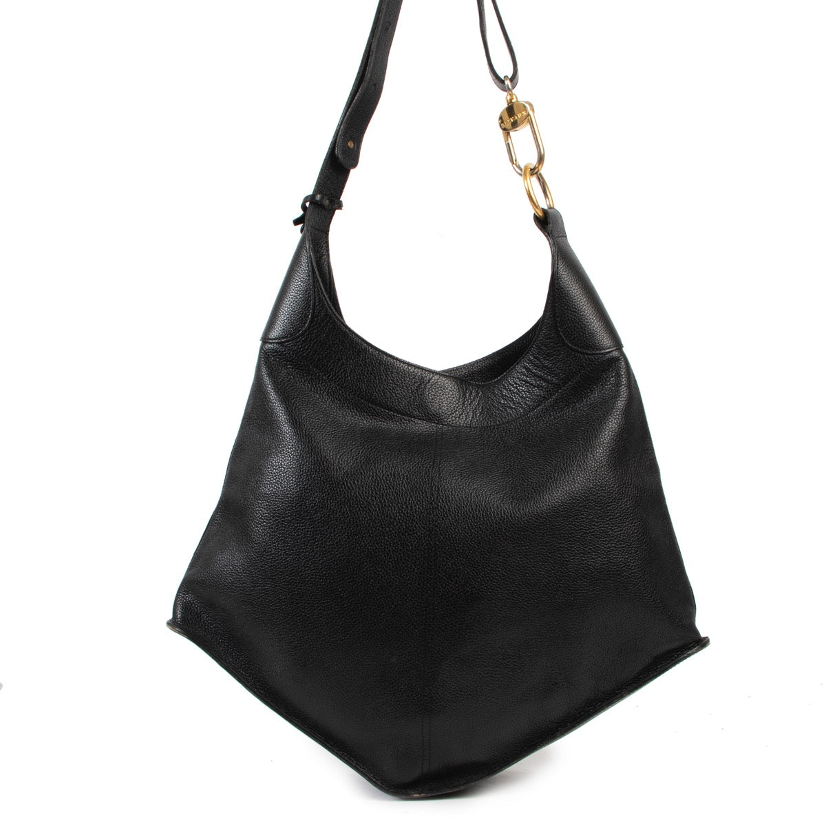 Get this Delvaux Black Satan Shoulder Bag at Labellov now online or in store for a reasonable price and in good condition
