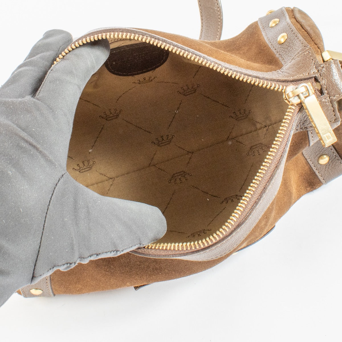 Shop 100% authentic second hand Delvaux Brown Astrid Crossbody Bag on Labellov.com