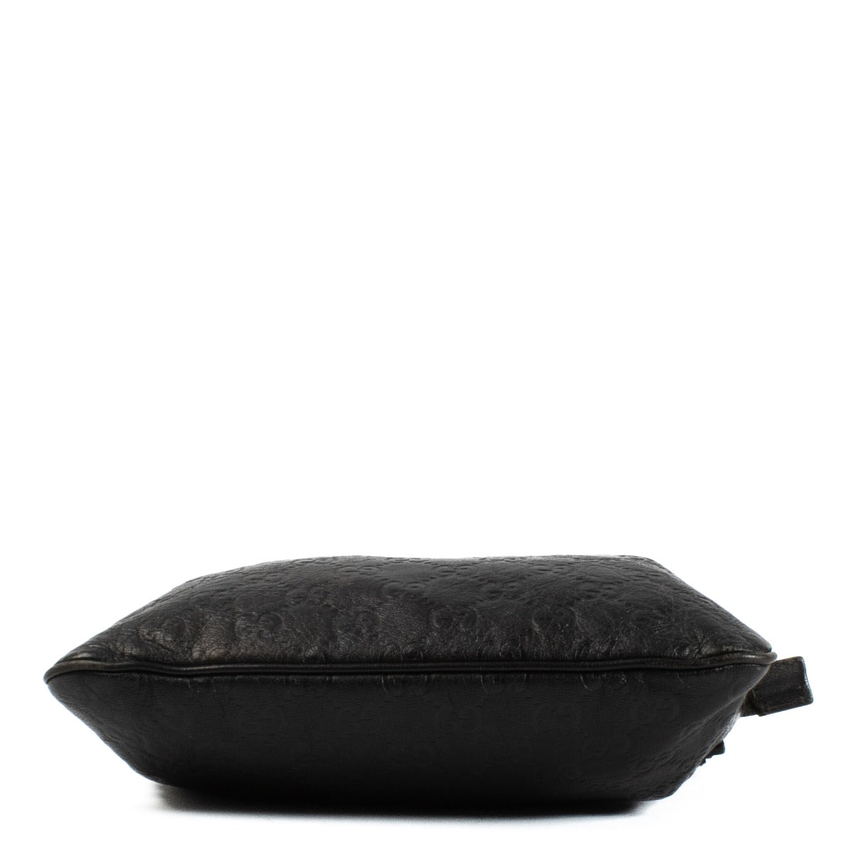 Gucci Zwarte Guccissima Messenger Tas