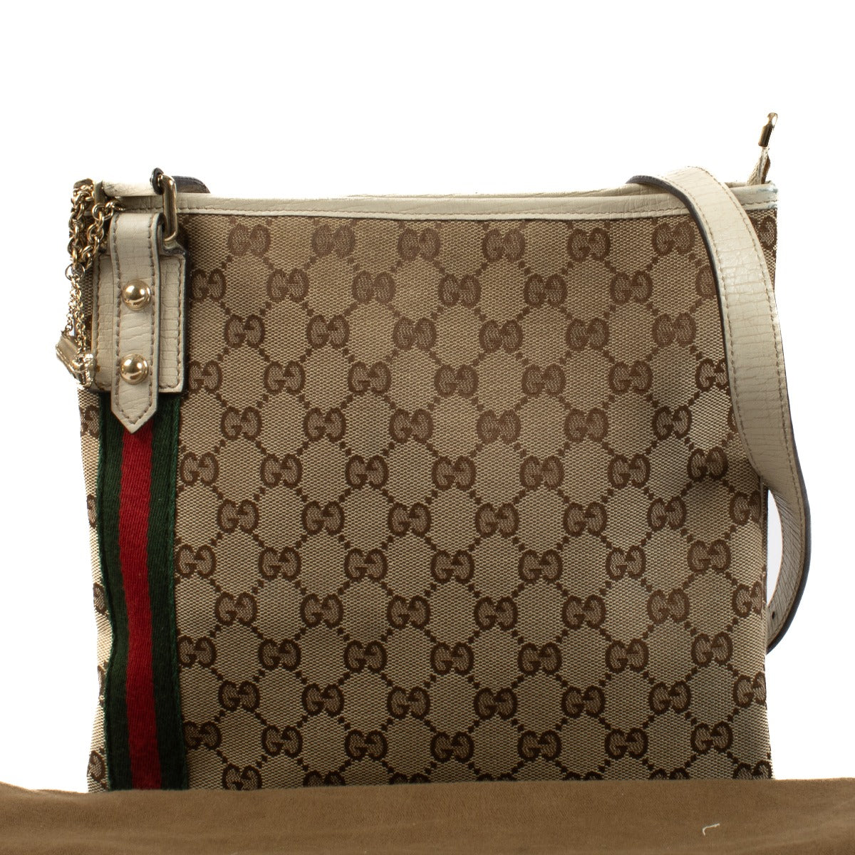 Gucci GG Canvas Messenger Bag