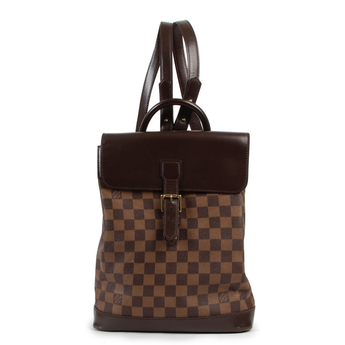 Get this Louis Vuitton Damier Soho Backpack at Labellov in good condition. Shop it online or in store.