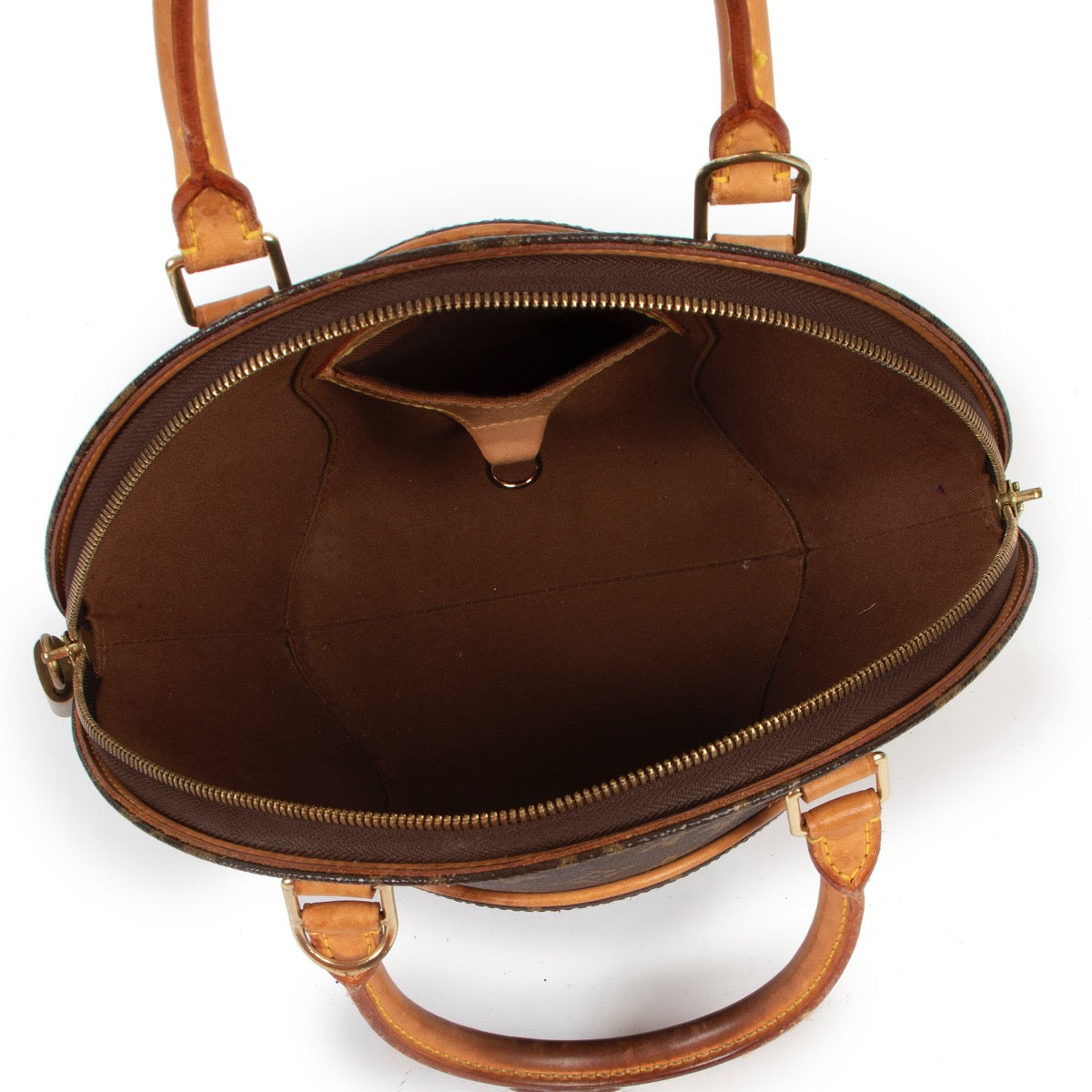 Louis Vuitton Monogram Canvas Ellipse Top Handle available now at Labellov online or in store in good preloved condition.