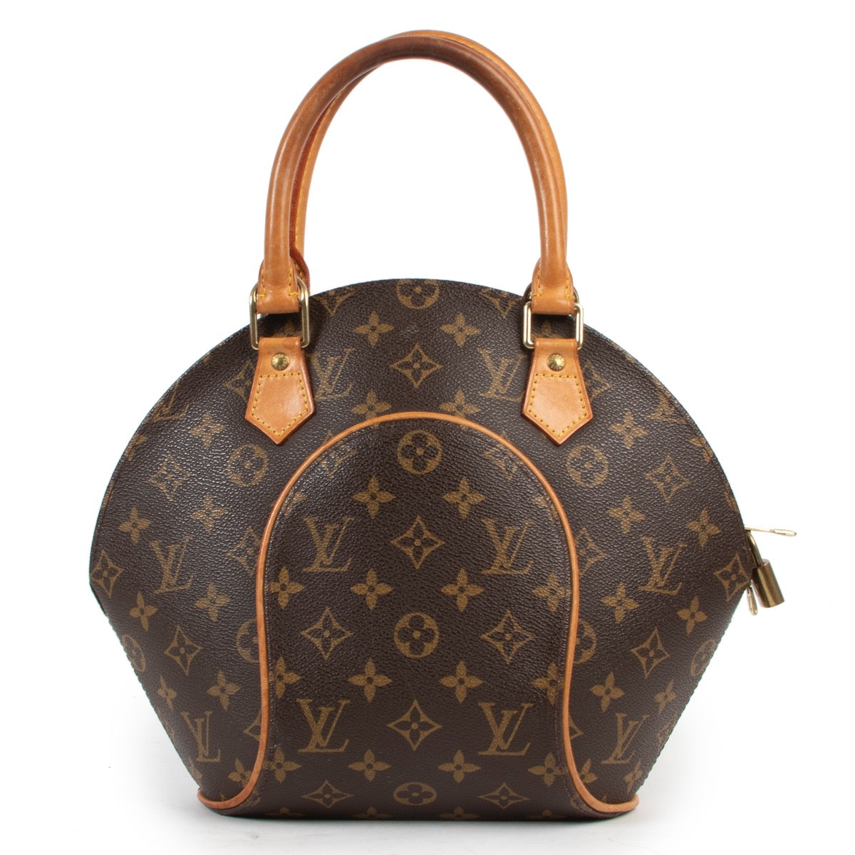 Louis Vuitton Monogram Canvas Ellipse Top Handle available now at Labellov online or in store in good preloved condition.