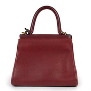 Shop safe online 100% authentic second hand Delvaux Red PM Brillant in very good condition at the right price at labellov in Antwerp.