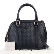 shop safe online Gucci Blue Dome Top handle + Strap