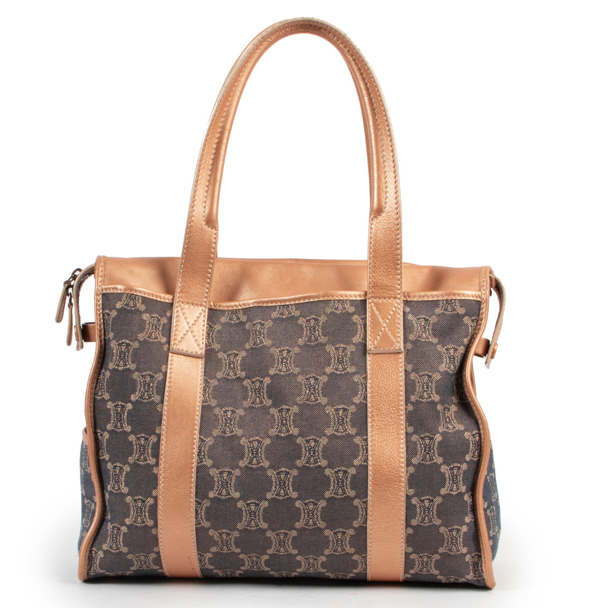 Celine Denim & Rosé Shoulder Bag