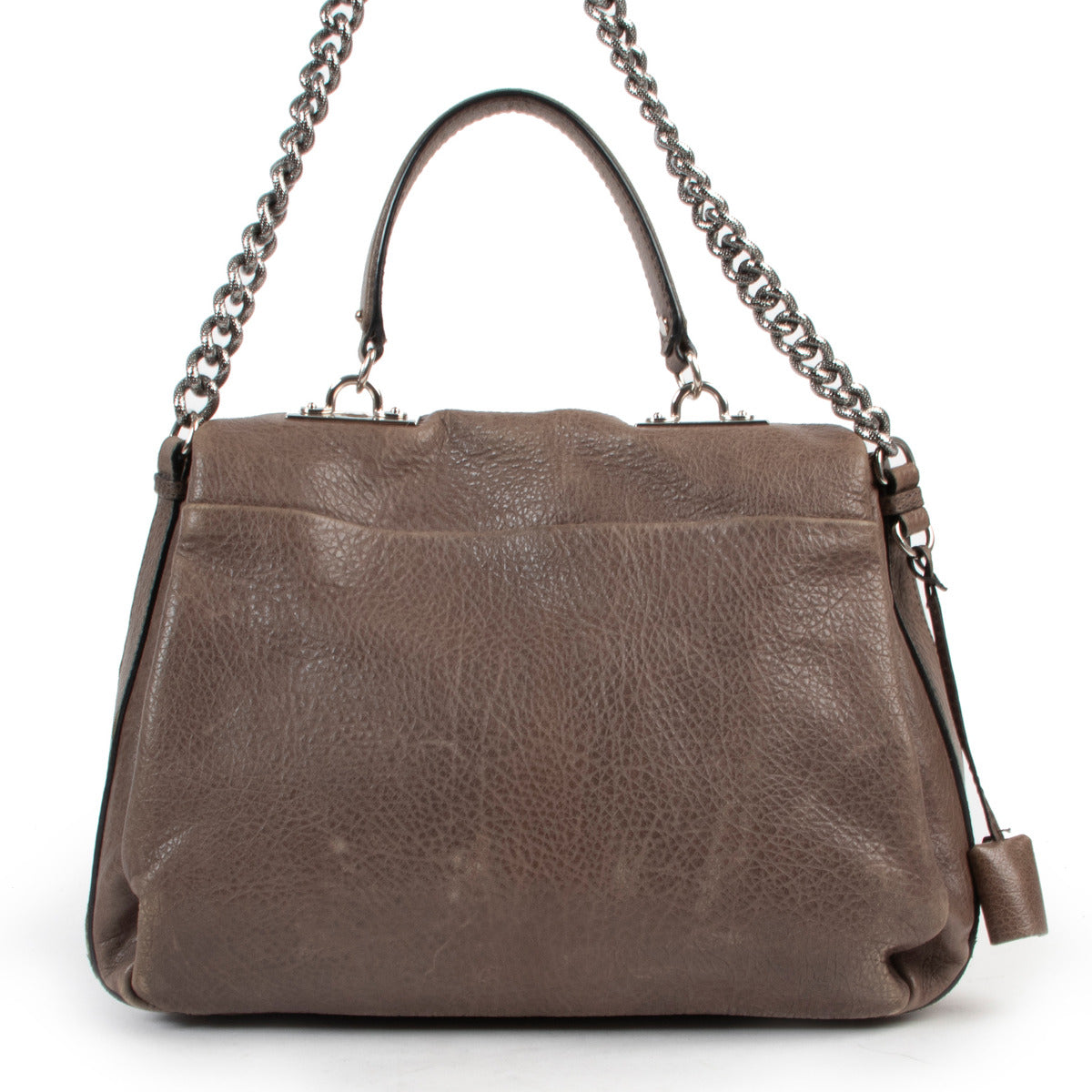 Celine Taupe Watch Me Work Bag