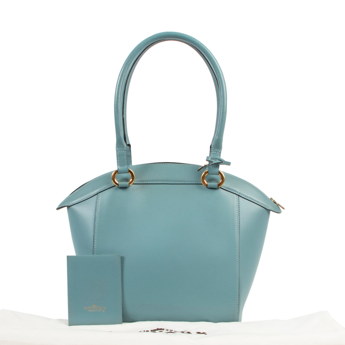 Delvaux Blue Perle Schoudertas