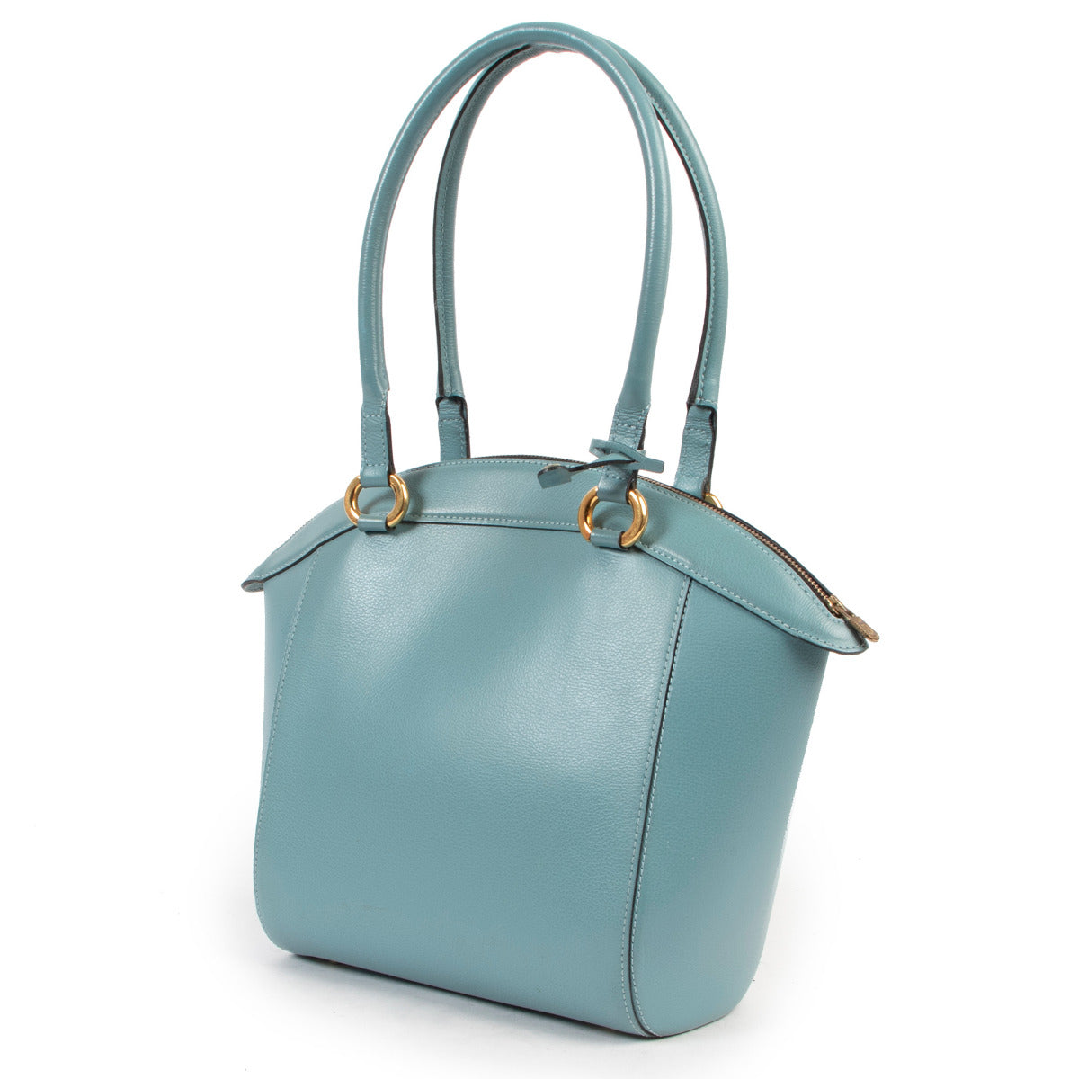 Delvaux Blue Perle Schoudertas