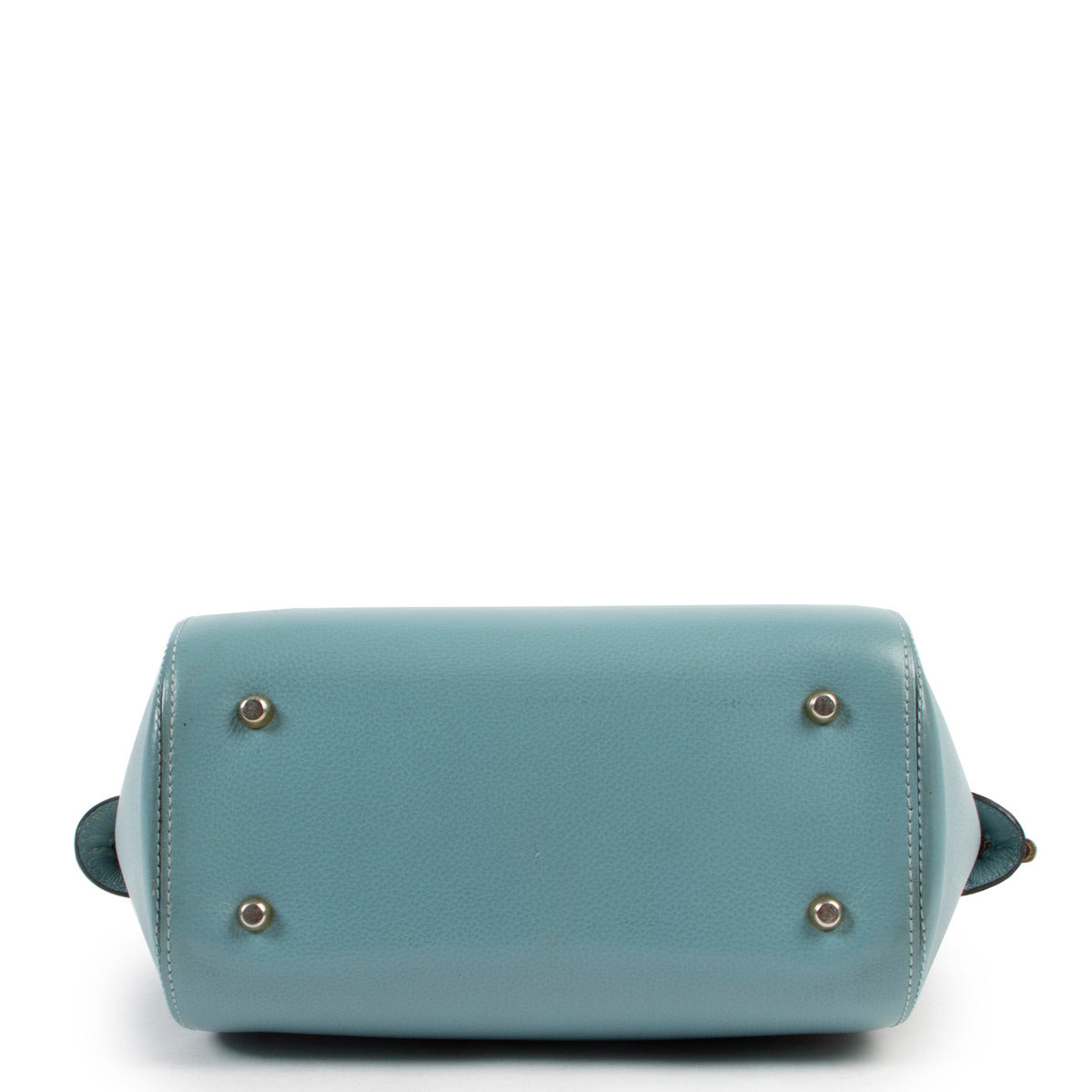 Delvaux Blue Perle Schoudertas