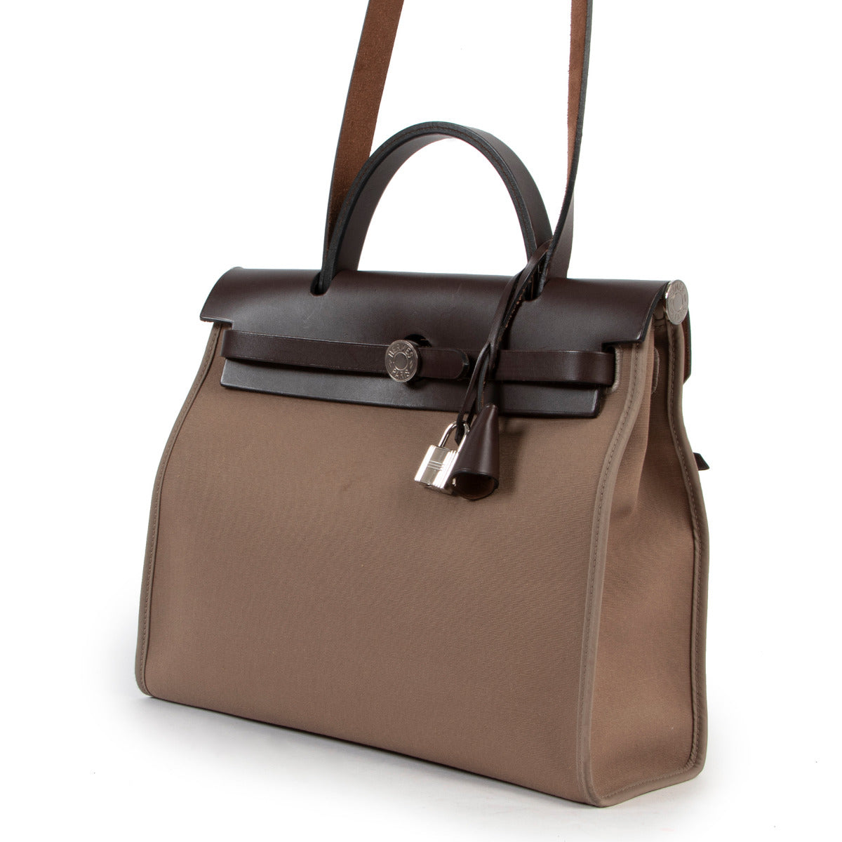 Hermès Khaki Herbag Zip 31