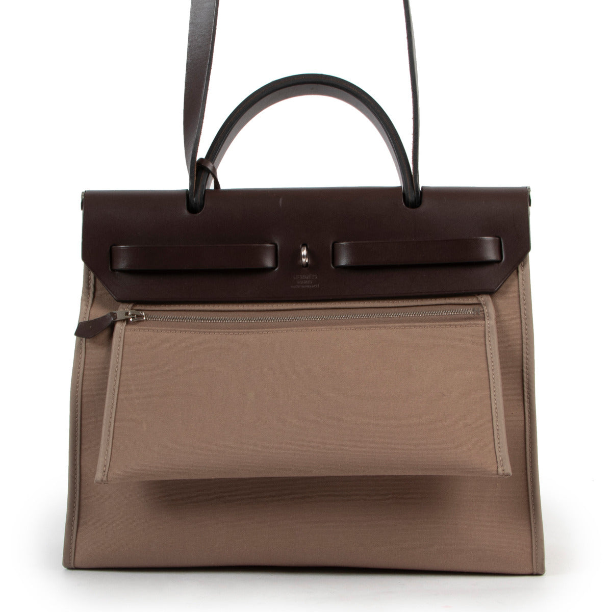 Hermès Khaki Herbag Zip 31
