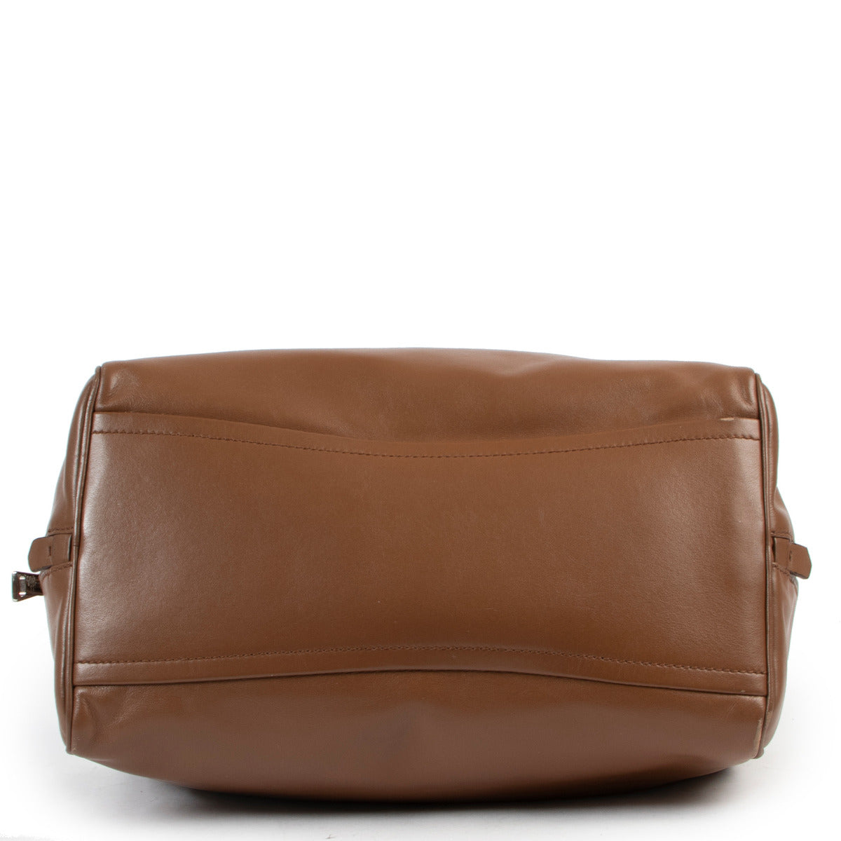 Prada Brown Bowling Shoulder Bag