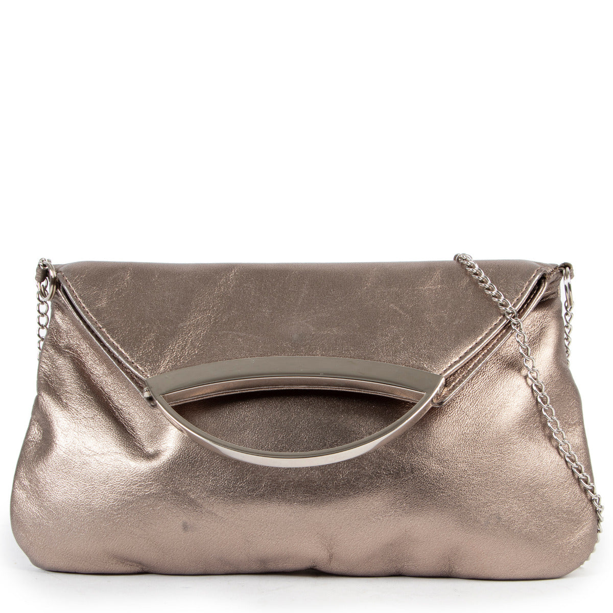 Gianni Versace Gold Chain Clutch Bag