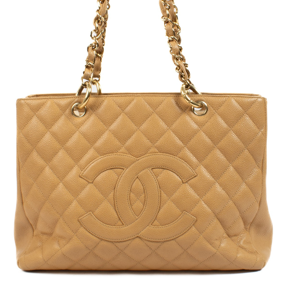 Shop 100% authentic secondhand Chanel Beige GST Bag Shoulder Bag on Labellov.com