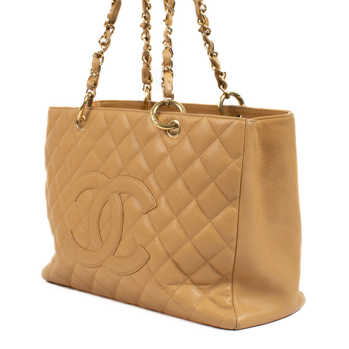 Shop 100% authentic secondhand Chanel Beige GST Bag Shoulder Bag on Labellov.com