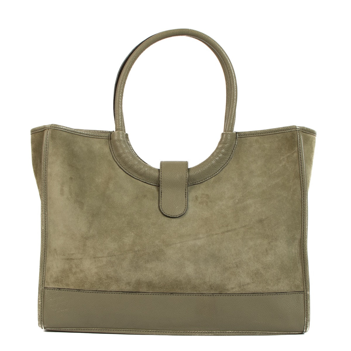 Shop 100% authentic second-hand Delvaux Green Mirage Top Handle on Labellov.com