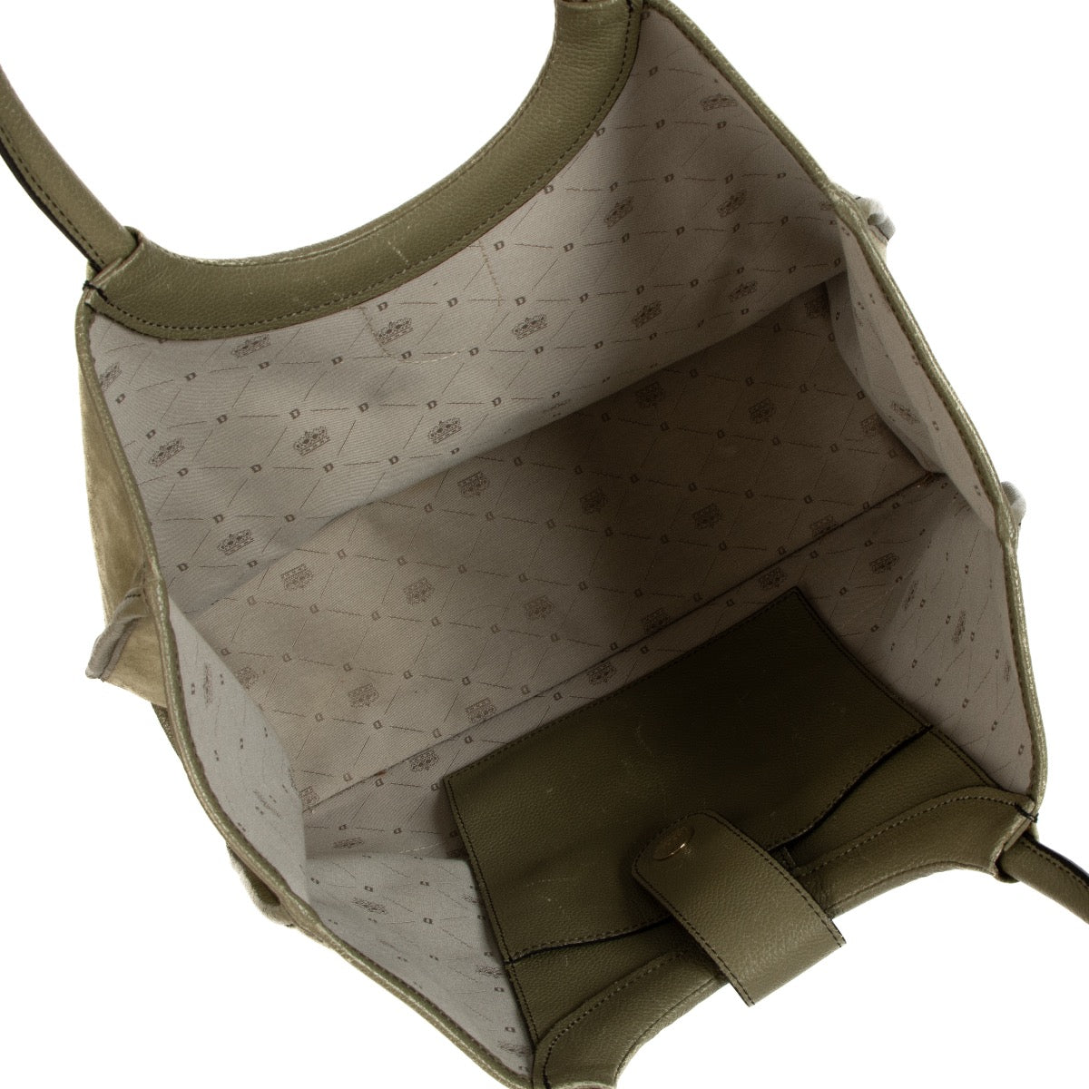 Shop 100% authentic second-hand Delvaux Green Mirage Top Handle on Labellov.com