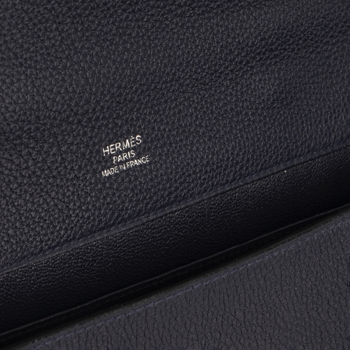 skip the waitinglist shop safe online Hermès Blue Nuit Sac A Depeches