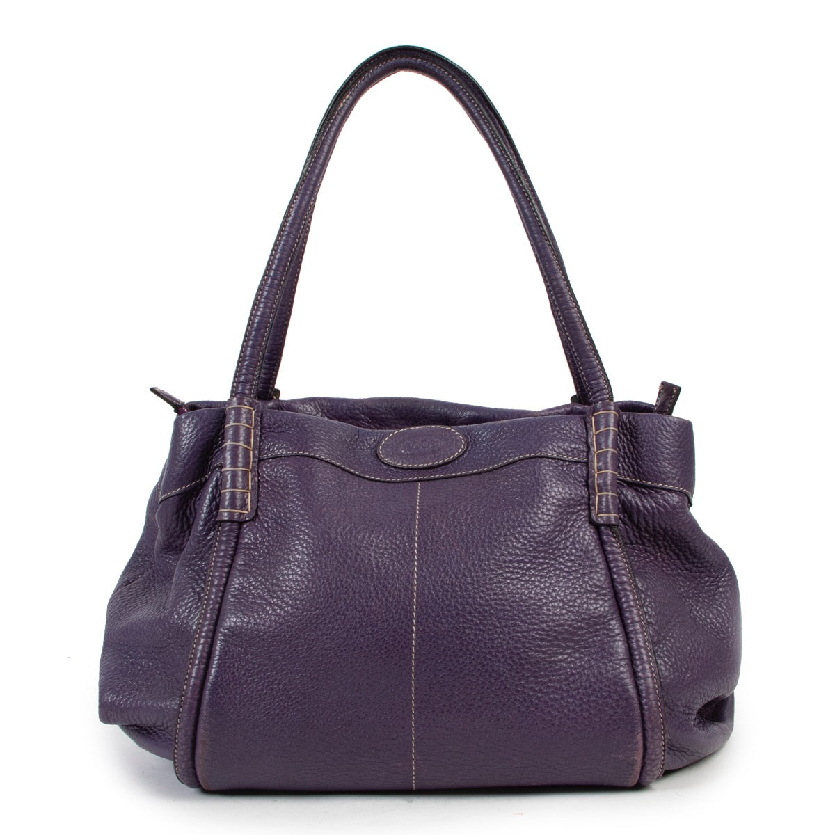 Tods paarse schoudertas