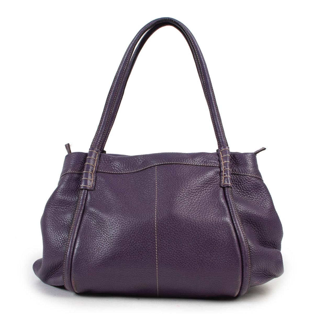 Tods paarse schoudertas