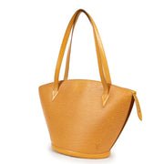 Shop safe online 100% authentic second hand Louis Vuitton Yellow Epi Leather Saint Jacques in good preloved condition at the right price at Labellov in Antwerp.