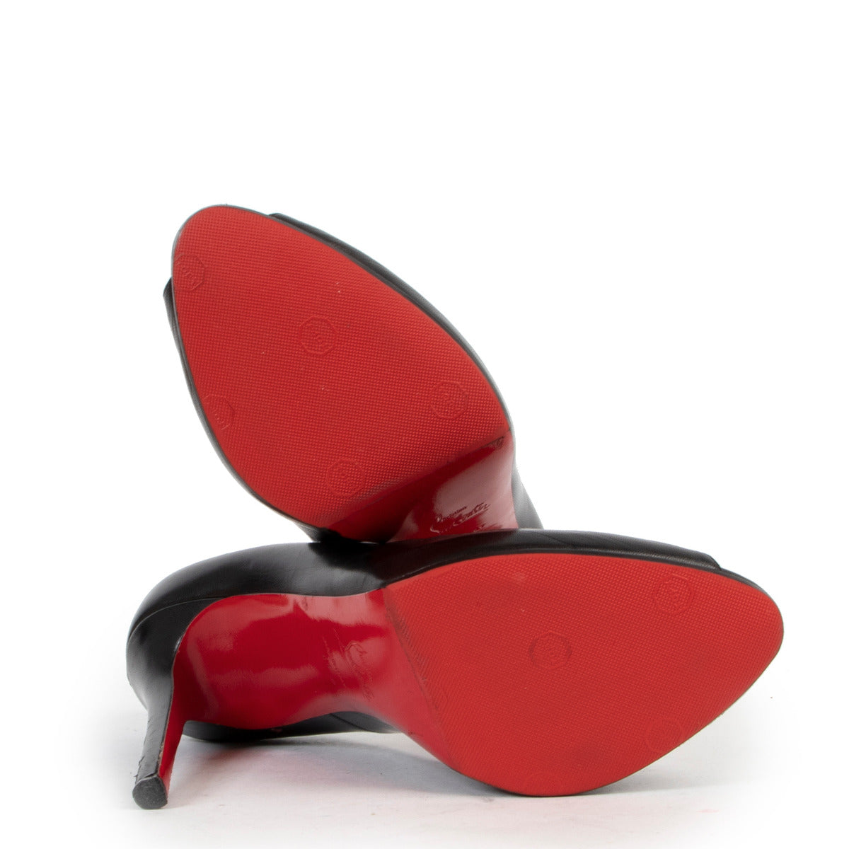 Christian Louboutin Black 'Flo 120' Pumps - size 41
