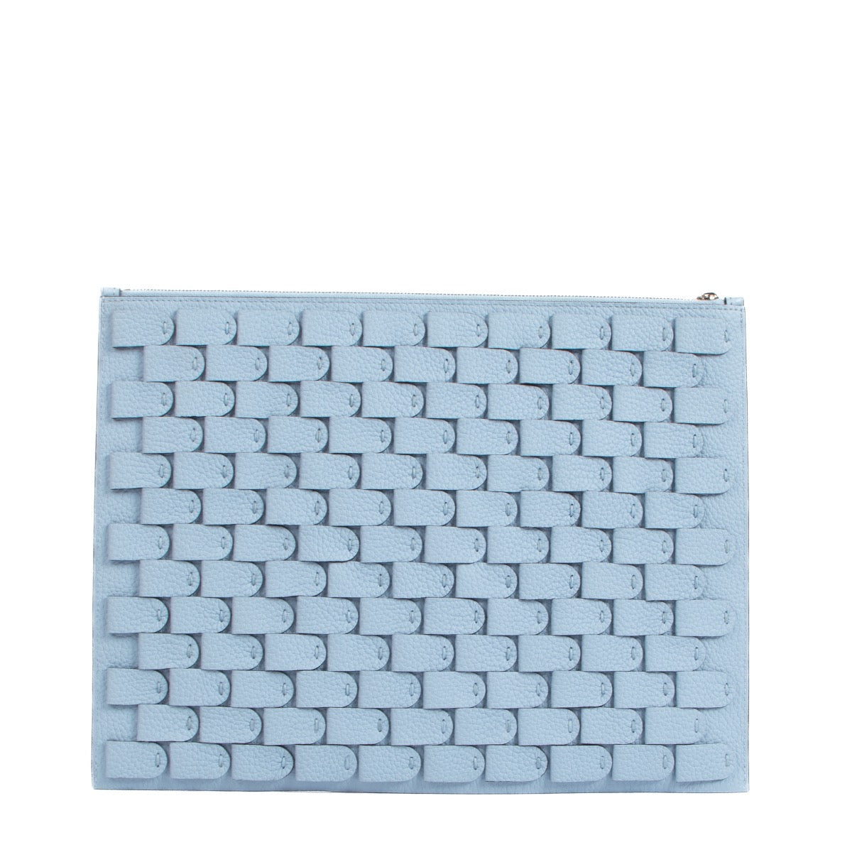 Shop safe online at Labellov in Antwerp, Brussel, Knokke this 100% authentic secondhand Delvaux Azure Taurillon Soft Pin D Pouch PM Arsenal XL