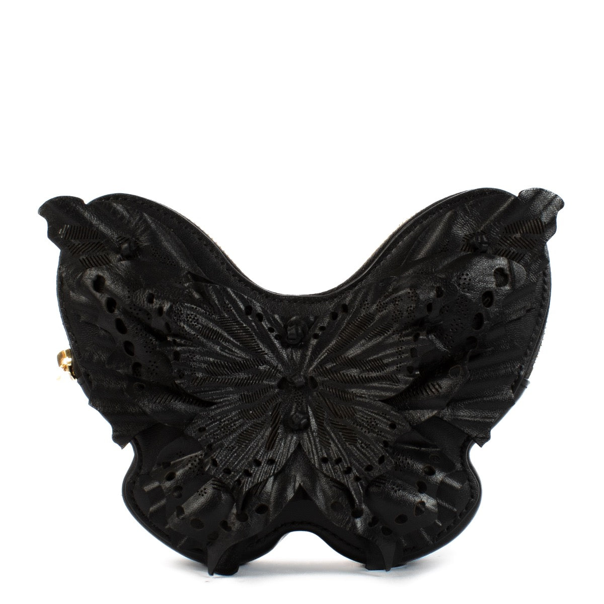 Shop 100% authentic second hand Christian Dior Black Leather Papillion Caro Clutch on Labellov.com