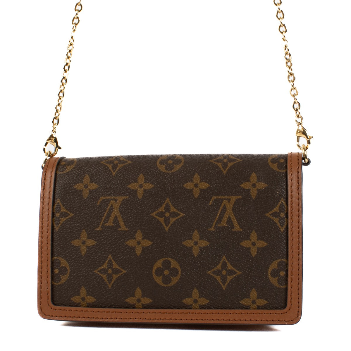 shop 100% authentic second hand Louis Vuitton Monogram Dauphine Chain Wallet on Labellov.com