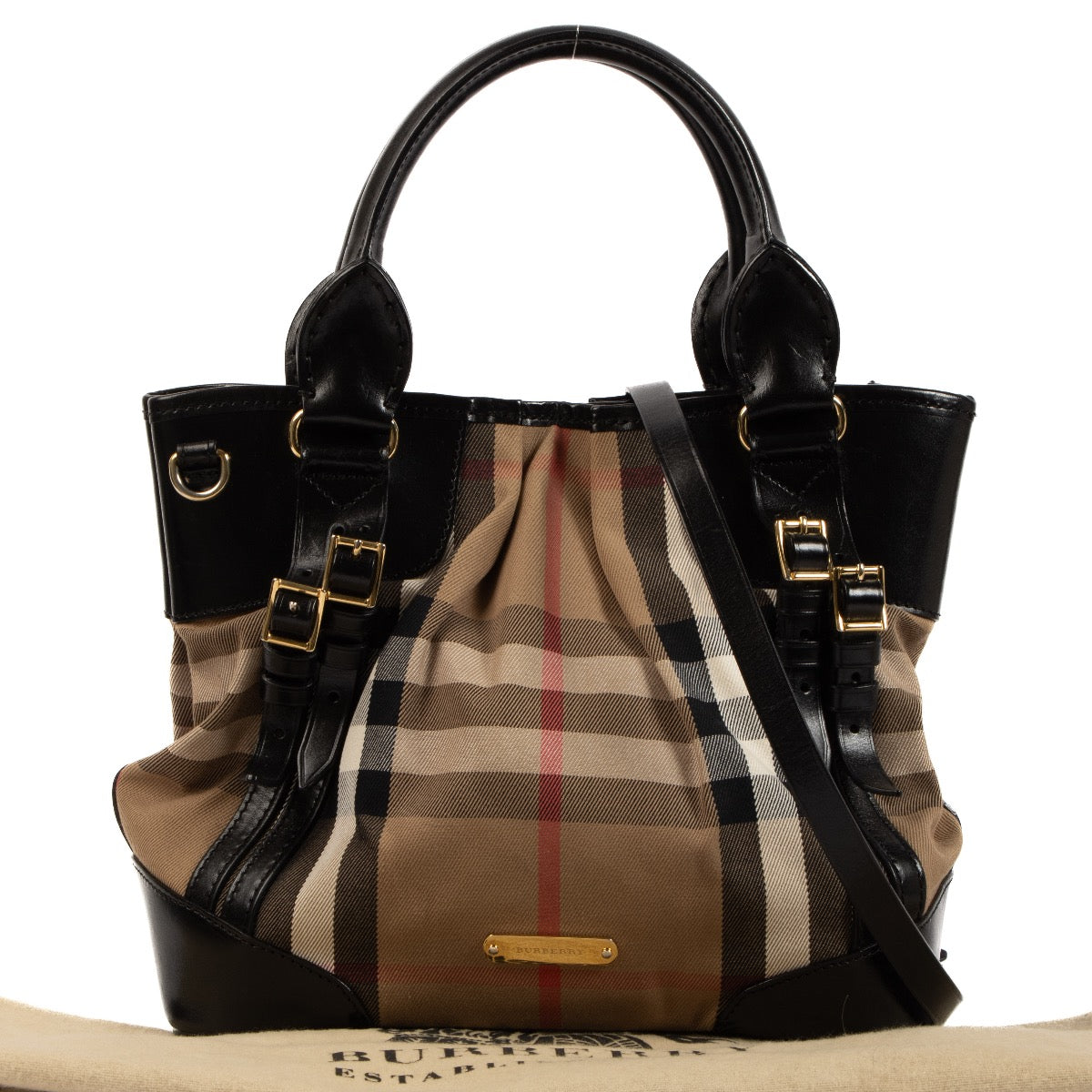 Shop 100% authentic second-hand Burberry Nova Check Bag on Labellov.com