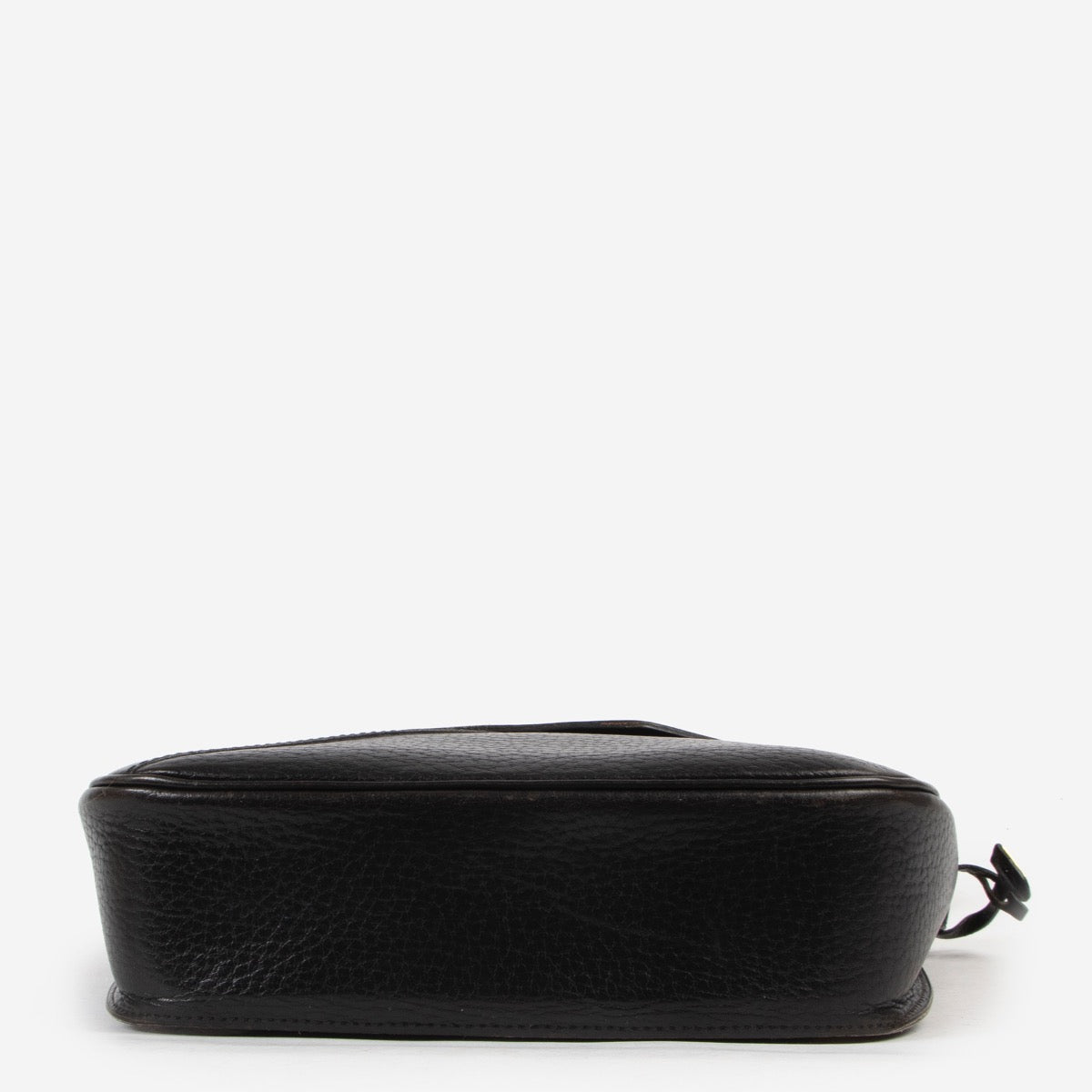 Shop safe online 100% authentic second hand Delvaux Dark Brown D Crossbody Bag in very good condition at the right price at Labellov in Antwerp.