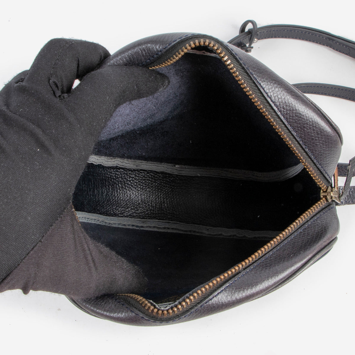 Sac bandoulière Delvaux bleu