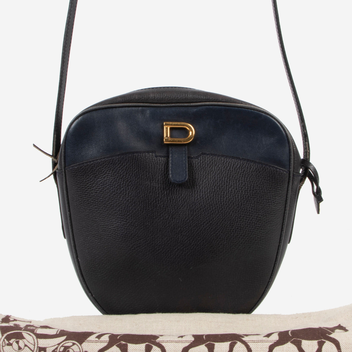 Sac bandoulière Delvaux bleu