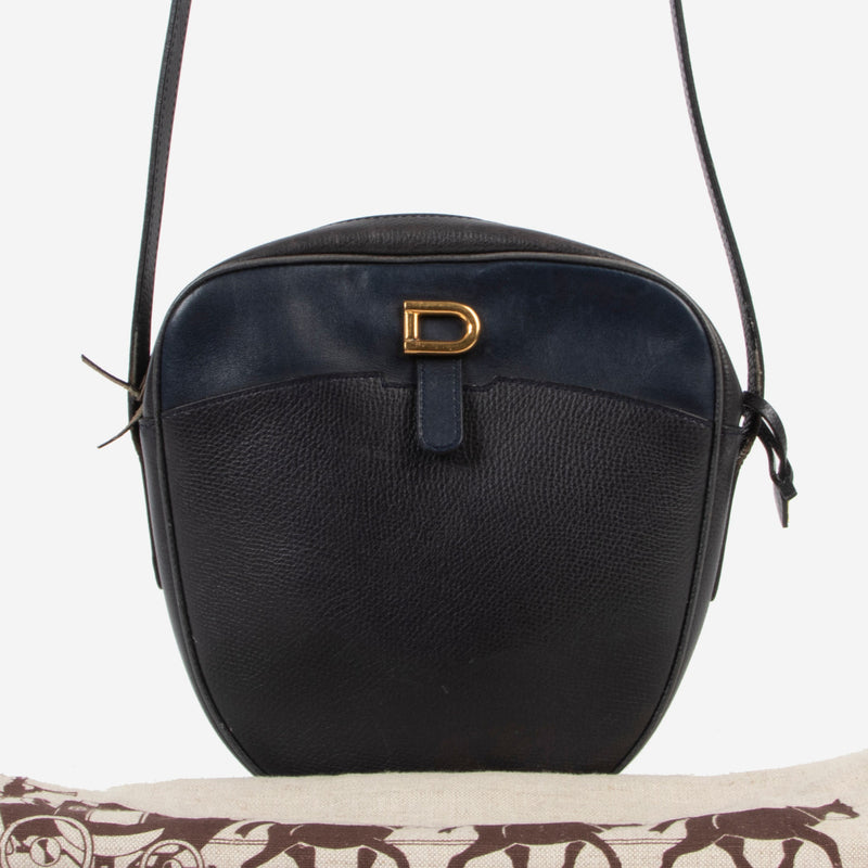 Delvaux Blauwe Crossbody Tas