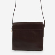 Shop safe online 100% authentic second hand Delvaux Brown Crossbody Bag in very good condition at the right price at Labellov in Antwerp.