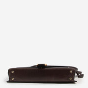 Shop safe online 100% authentic second hand Delvaux Brown Crossbody Bag in very good condition at the right price at Labellov in Antwerp.