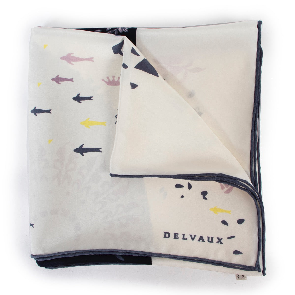 Delvaux Multicolor Scarf now available at Labellov in very good condition!