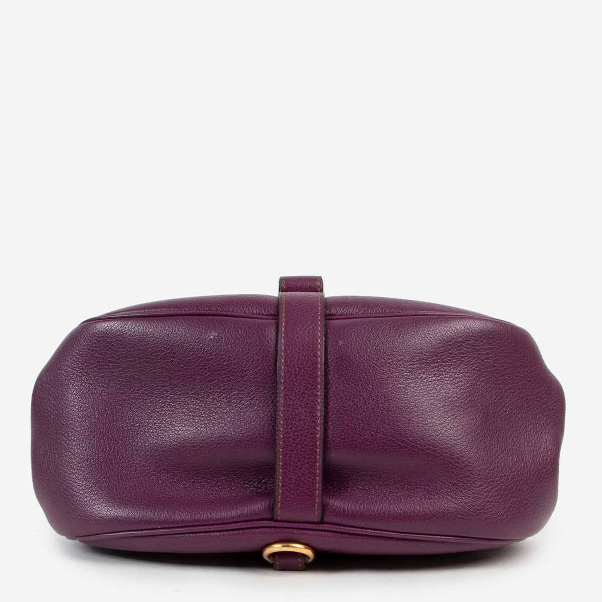 Delvaux Purple Cerceau Shoulder Bag