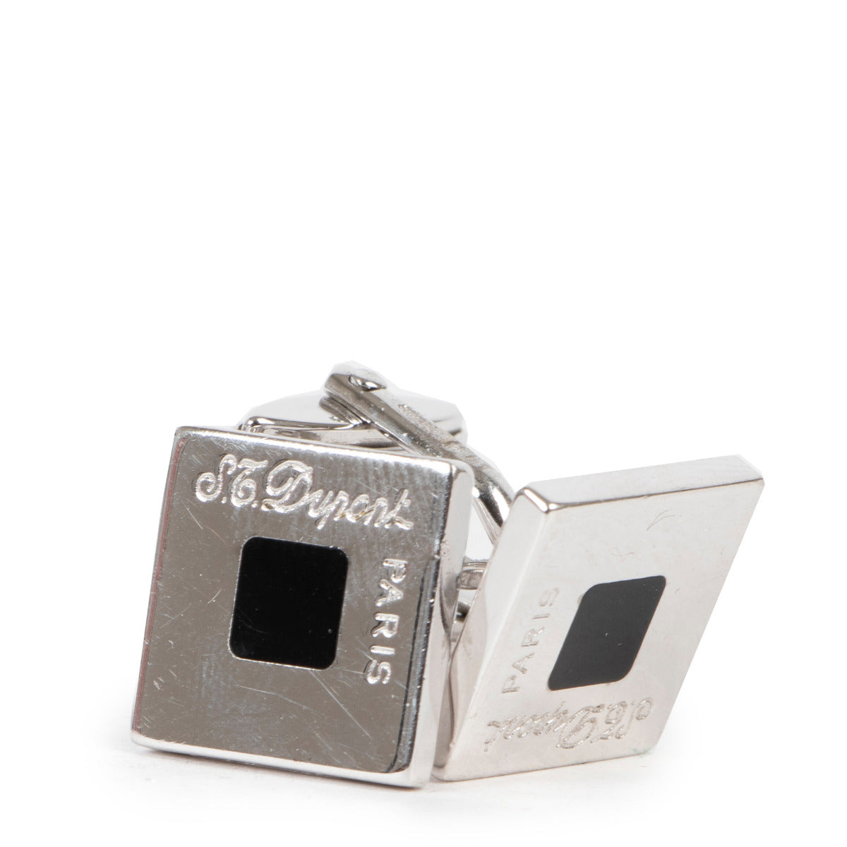 Boutons de manchette S.T. Dupont en argent