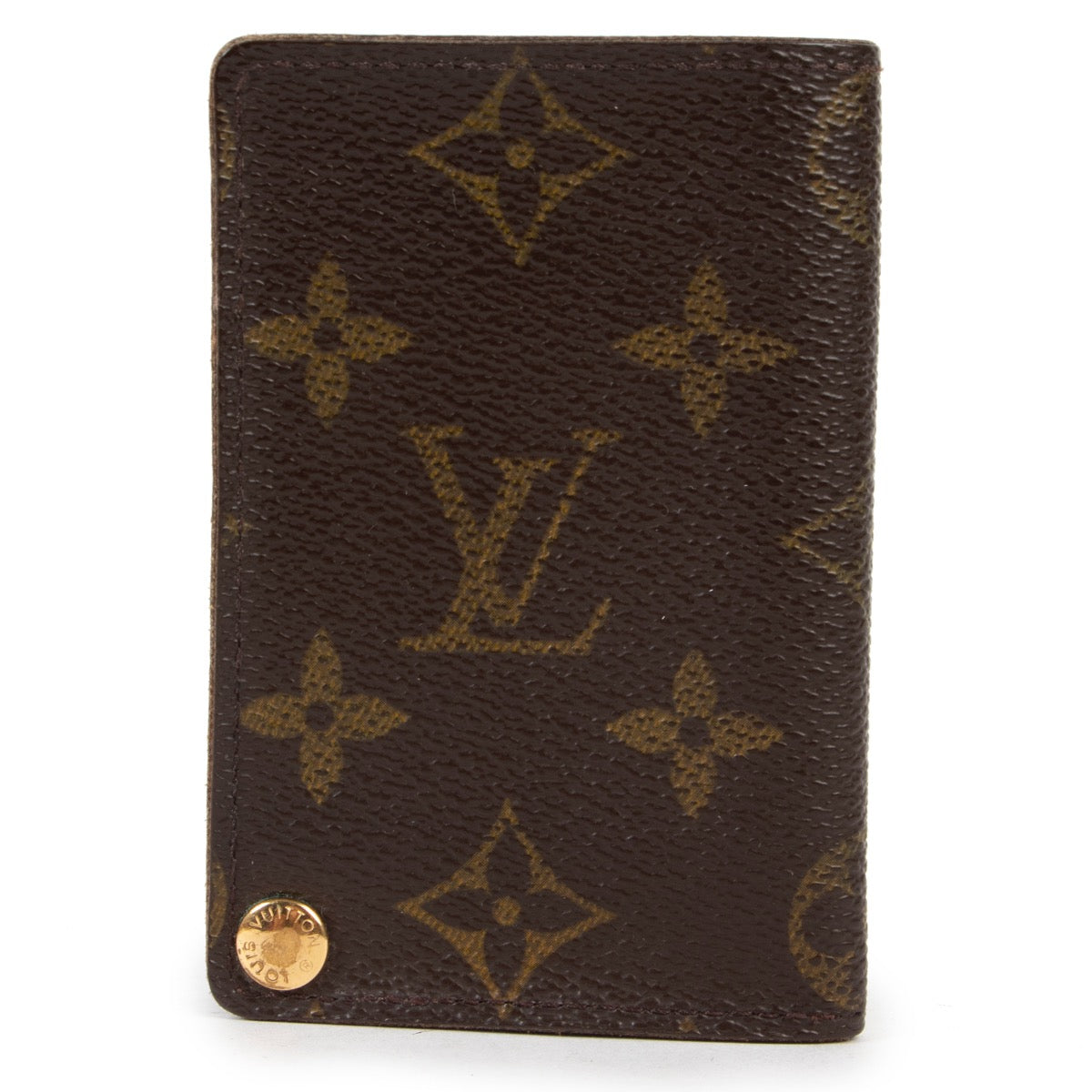 Louis Vuitton Monogram Business Card Holder now available to be used at Labellov Luxury