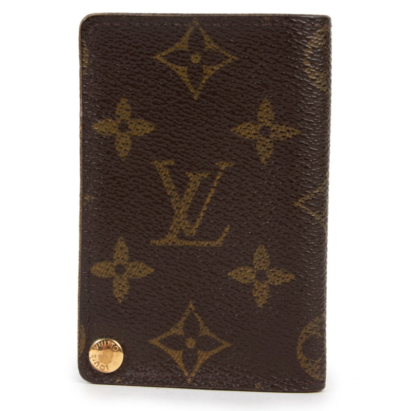 Louis Vuitton Monogram Business Card Holder now available to be used at Labellov Luxury