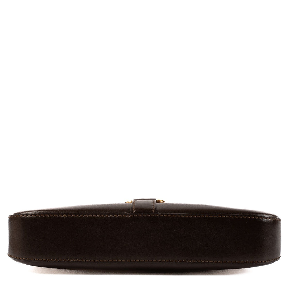 shop 100% authentic second hand Celine Brown Smooth Calfskin Vintage Triomphe Clip Baguette Bag on Labellov.com