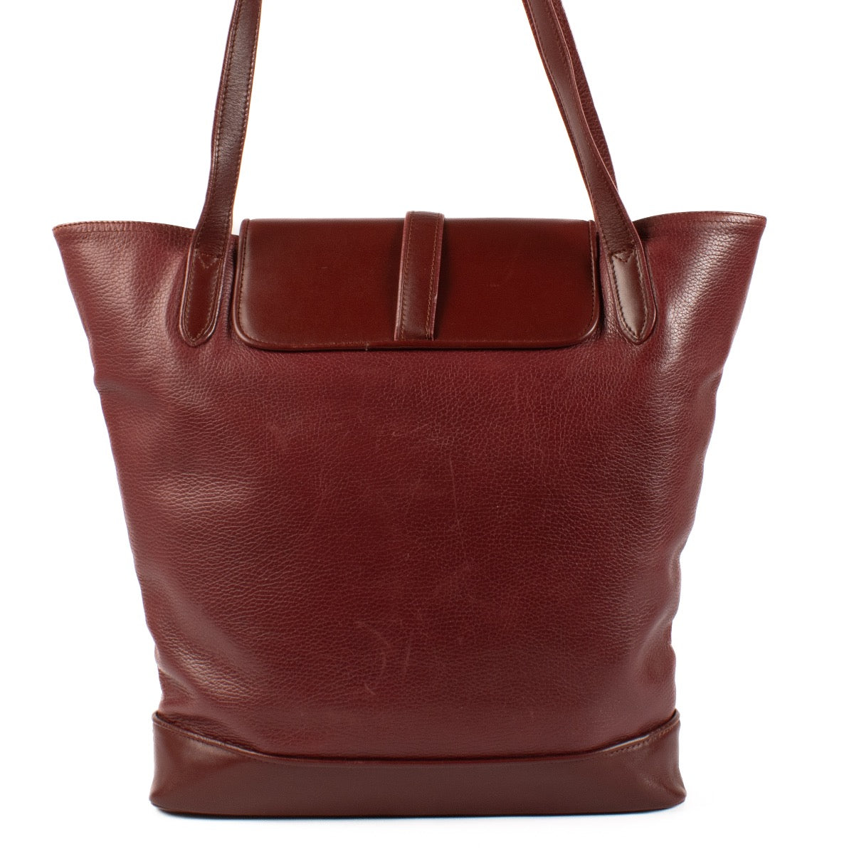 shop 100% authentic second hand Cartier Burgundy Trinity Tote Bag on Labellov.com