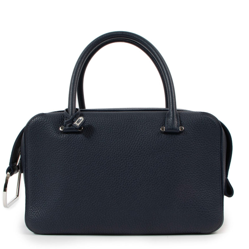 Buy an authentic second-hand Delvaux Cool MM Top Handle Bag in very good condition at Labellov Antwerp.